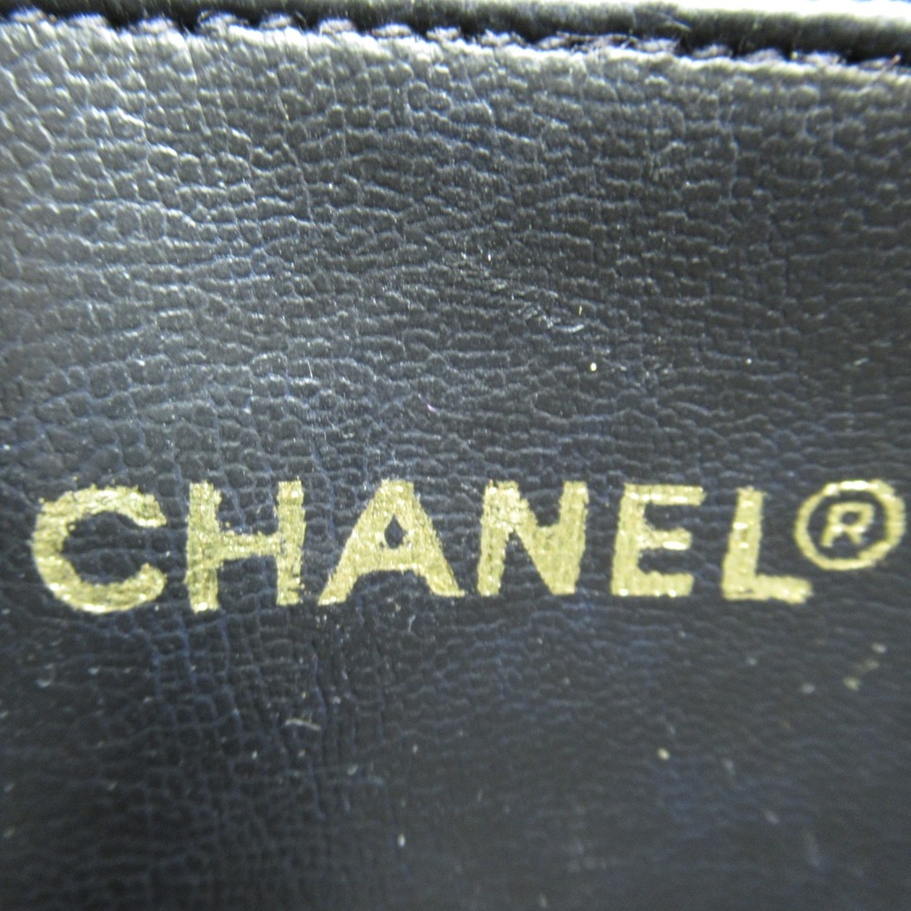 Chanel Chain Shoulder Bag Caviar Skin Navy - Picture 8 of 8